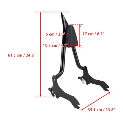 Schienale Sissy Bar passeggero Softial Breakout 114 FLFB FLFBS FXBR RXBRS 2018+