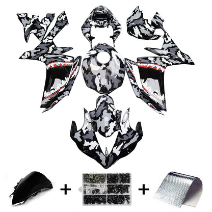 Kit carenatura iniezione plastica ABS per Yamaha YZFR1 YZF-R1 2007-2008