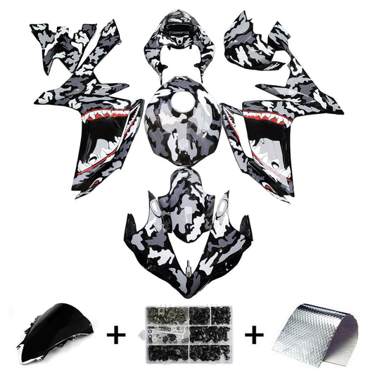 Kit carenatura iniezione plastica ABS per Yamaha YZFR1 YZF-R1 2007-2008