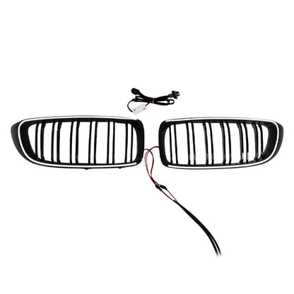 Griglia anteriore a doppio rene nera per BMW F32 F33 F36 F82 (2014-2020)