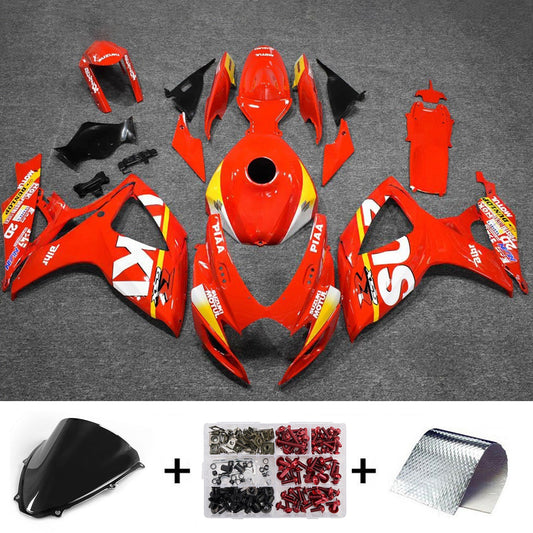 Kit carenatura iniezione plastica ABS per Suzuki GSXR 600/750 2006-2007 K6