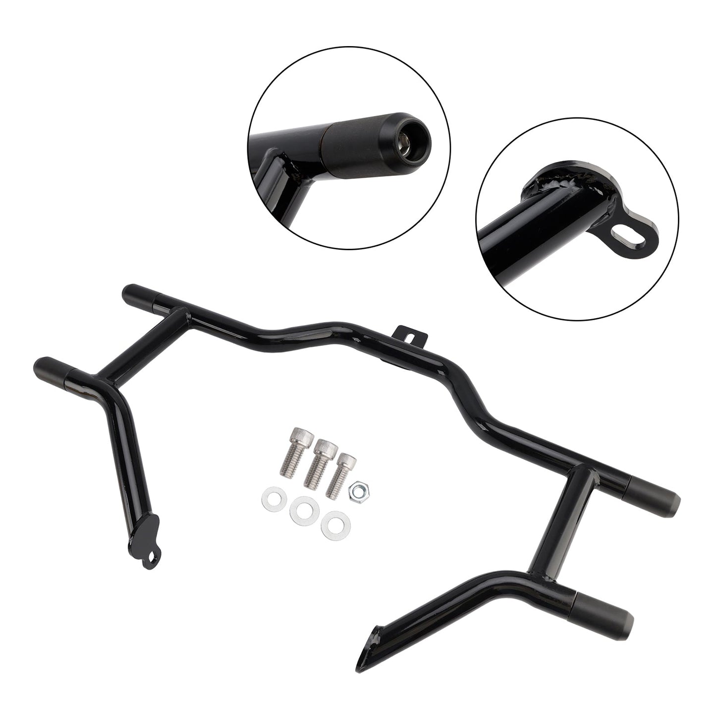 2017-2024 Per Harley Road King Special FLHRXS Barra di protezione motore Protezione telaio Paraurti Nero