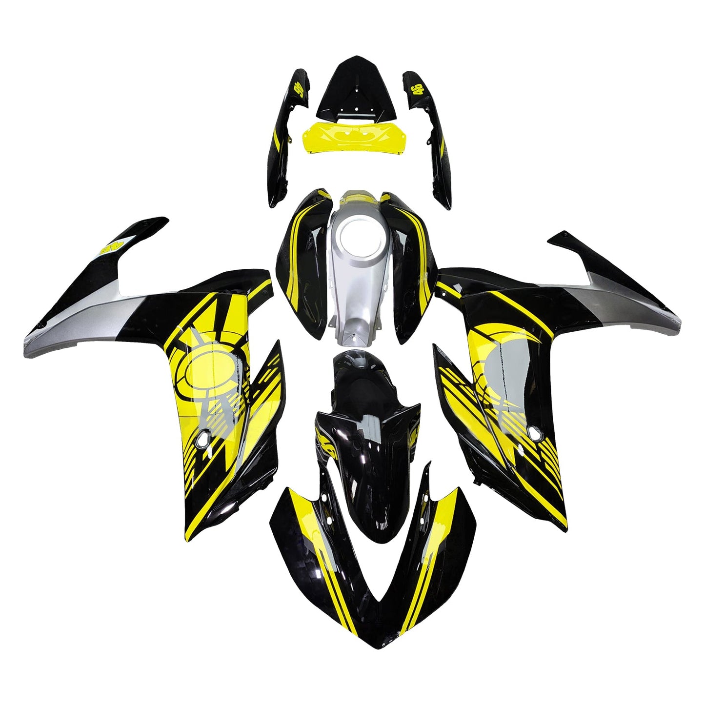 Kit carenatura iniezione ABS per Yamaha YZF-R3 2014-2018 R25 2015-2017