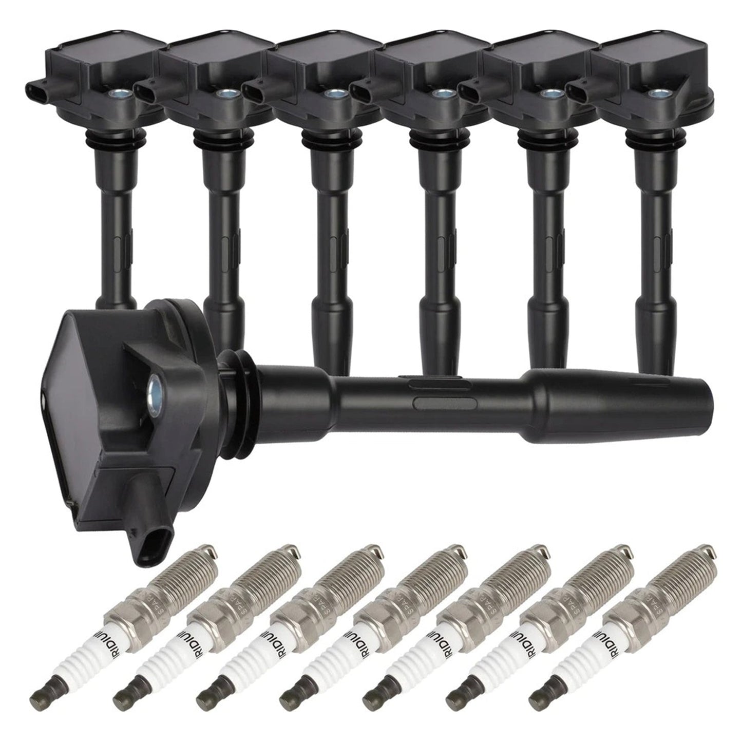 7xBobine di accensione Candele UF835 per Ford F150 Truck V8 5.0L 2018-2021