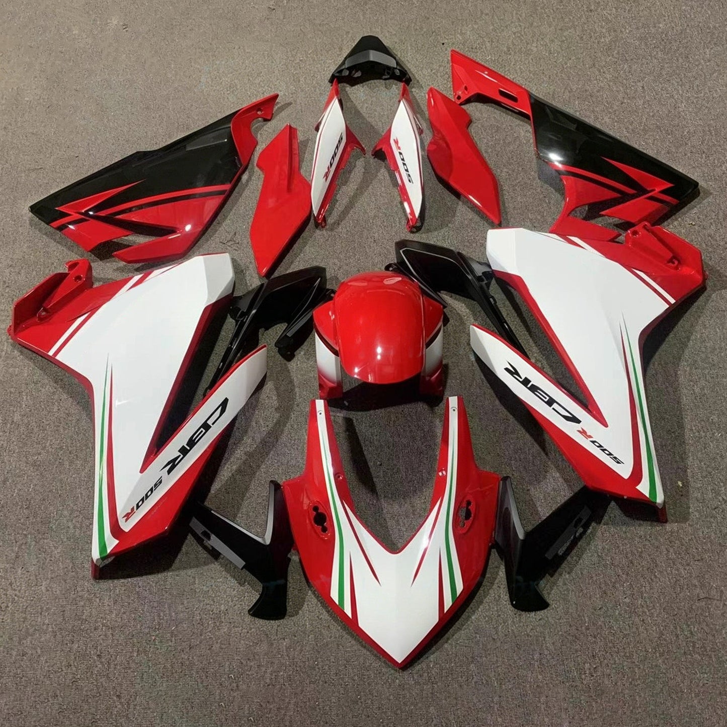 Kit di carene in plastica ABS stampate a iniezione per Honda CBR500R 2019-2021