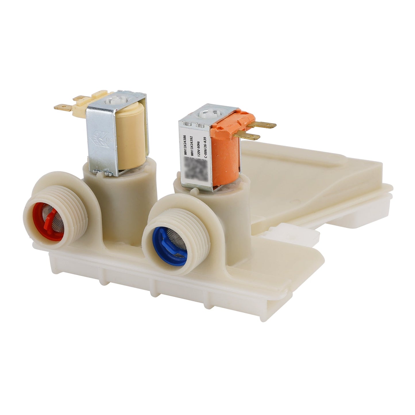 WH13X26535 Elettrovalvola di ingresso acqua per lavatrice GE