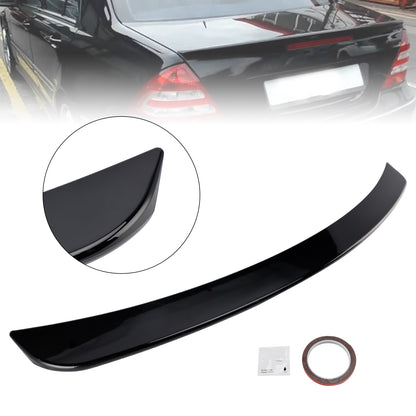 Spoiler posteriore nero lucido Mercedes-Benz Classe C W203 Berlina 2001-2007