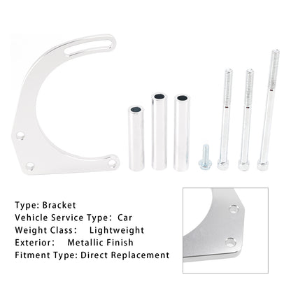 Kit di montaggio per pompa dell'acqua regolabile elettricamente con staffa alternatore 551672E per Chevy