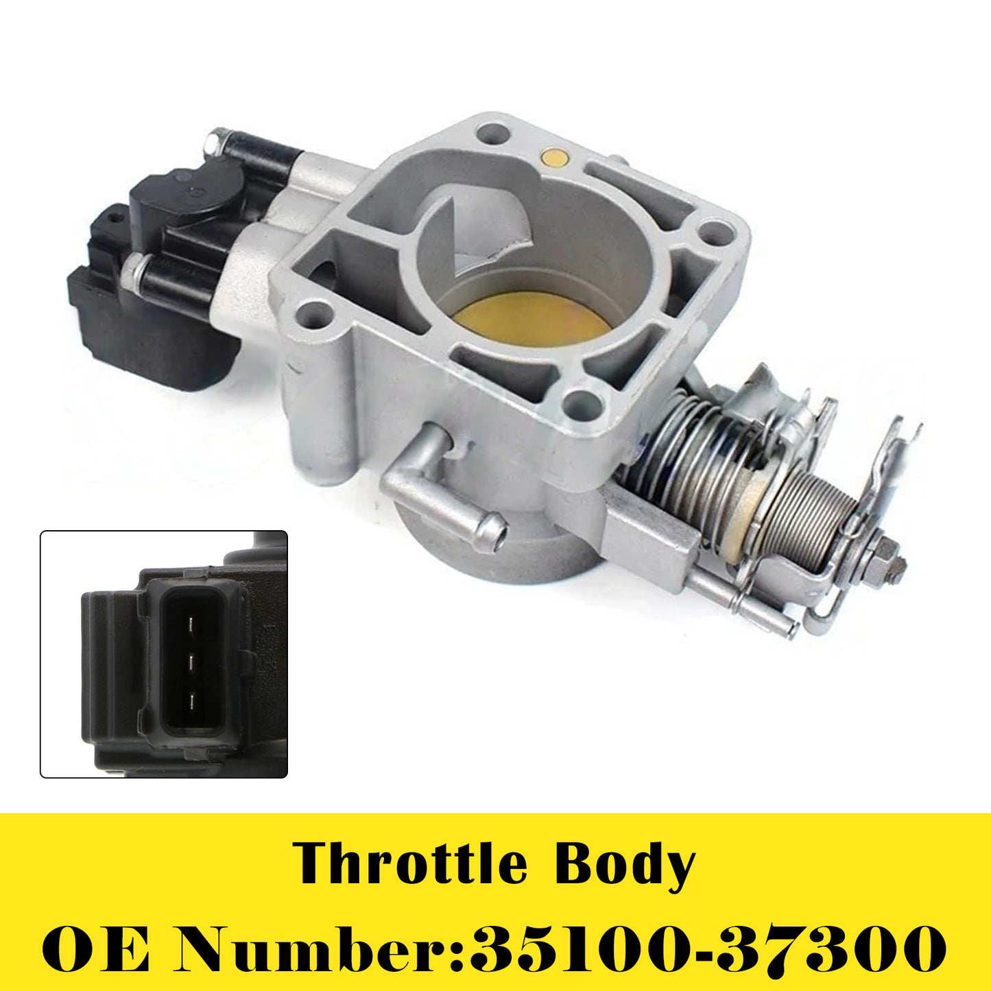 Corpo farfallato Hyundai Santa Fe 2.4L 2351CC L4 GAS DOHC ad aspirazione naturale 2002-2004 35100-37300