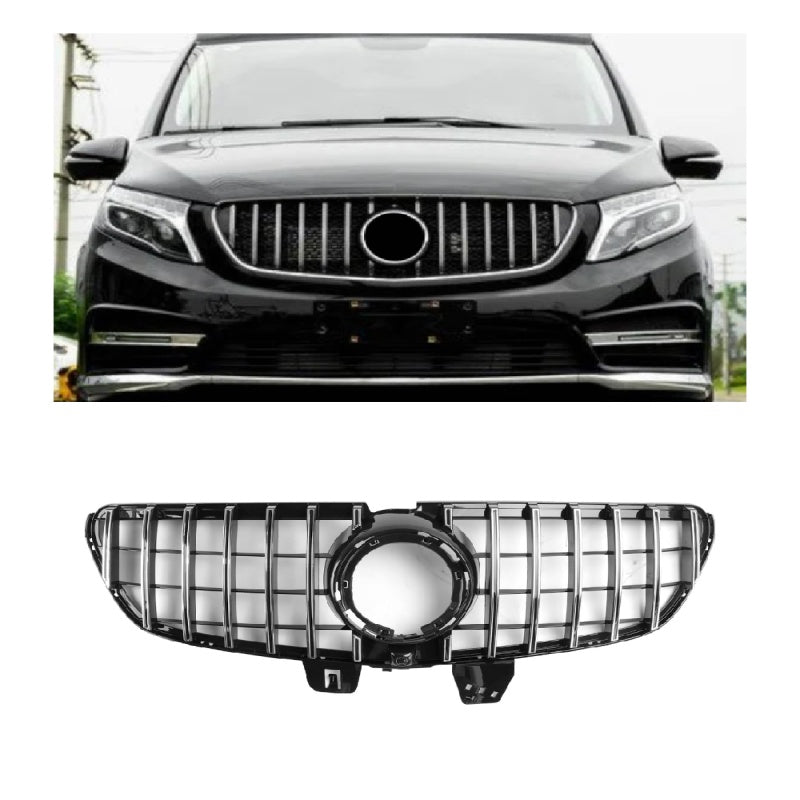 Per Mercedes Benz Classe V W447 2019.04-2023 Griglia anteriore superiore