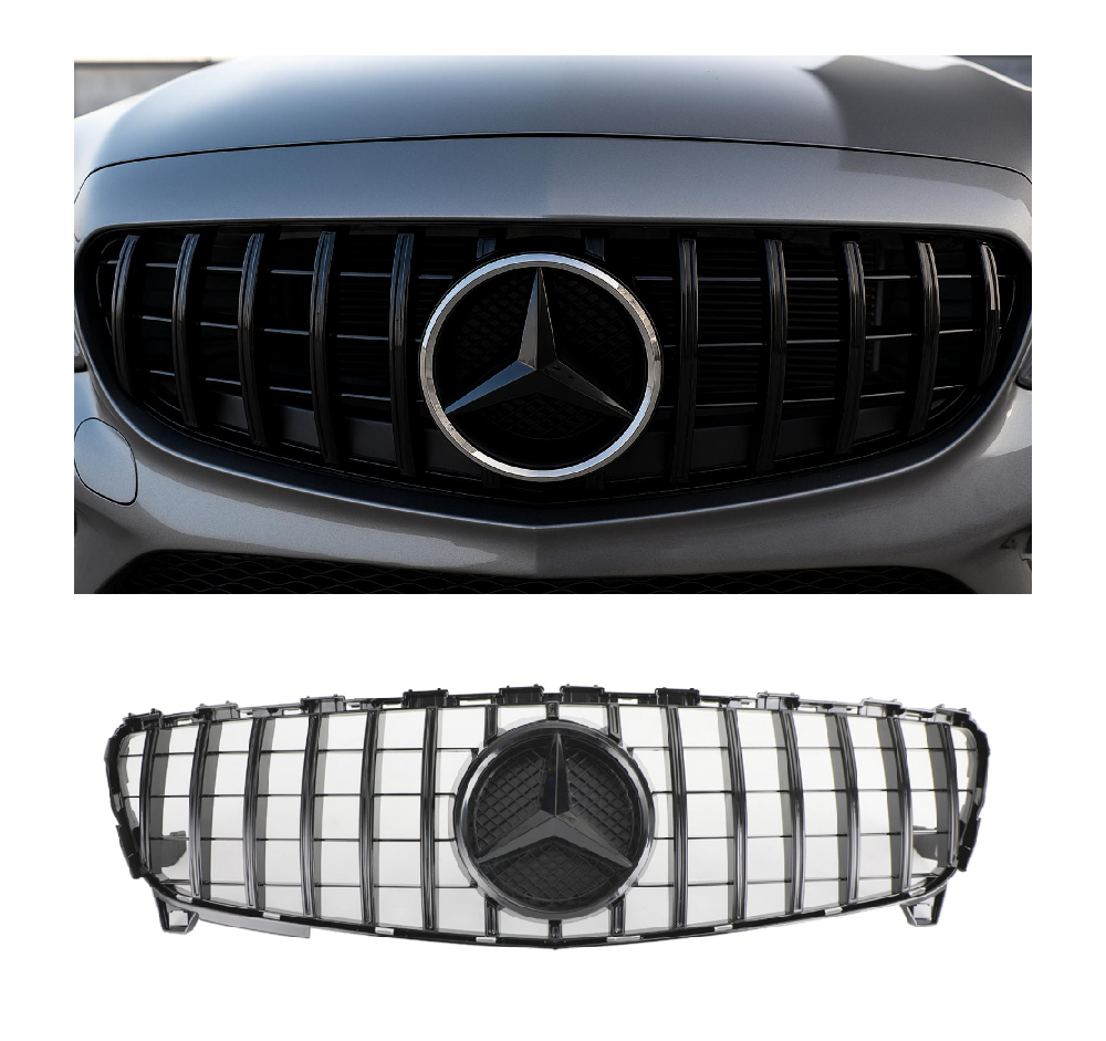 Griglia paraurti anteriore per MERCEDES BENZ CLASSE A W176 2016-2018 GTR Style