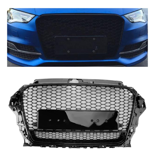 Griglia per paraurti anteriore Henycomb stile RS3 per Audi A3 S3 2013 2014 2015 2016