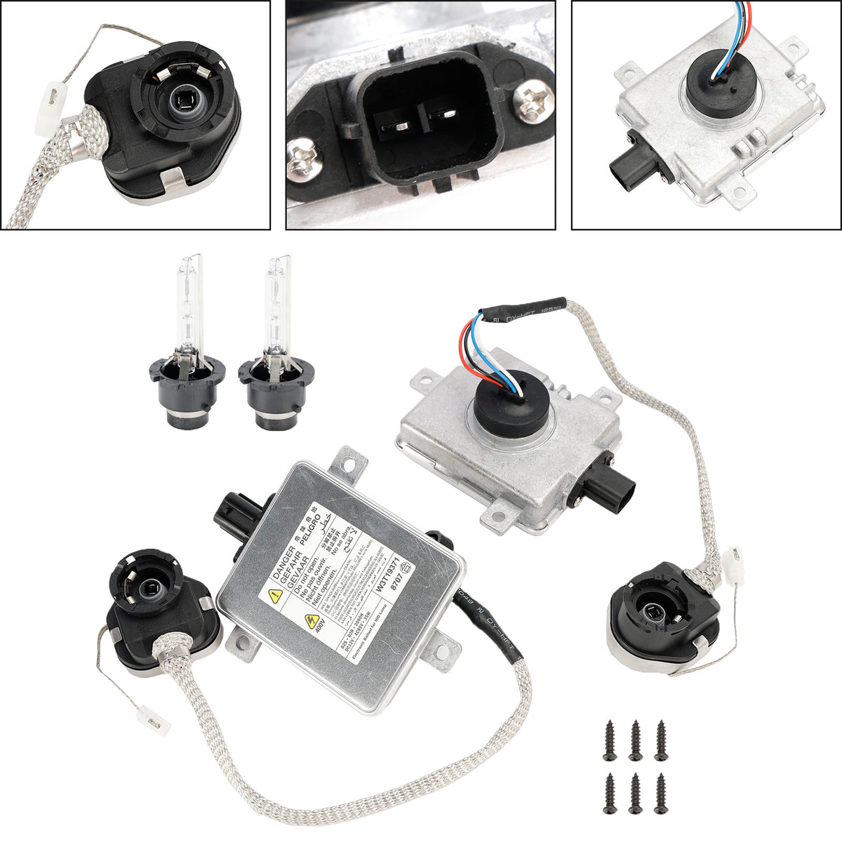 2008-2017 Mitsubishi Lancer XENON fari HID Zavorra e accenditore e D2 33119TA0003 Lampadina 2 pezzi