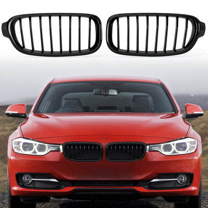 Griglia anteriore a rene nero lucido per BMW Serie 3 F31 Touring 2012-2019