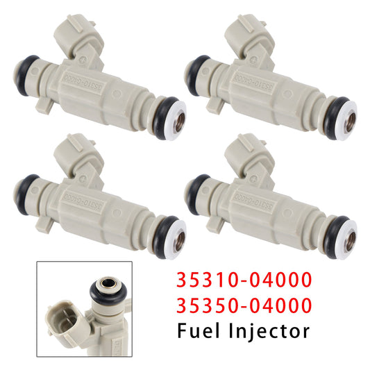 4 pezzi iniettore carburante per Hyundai Kia 1.0 1.2 2011-2020 35310-04000 35350-04000