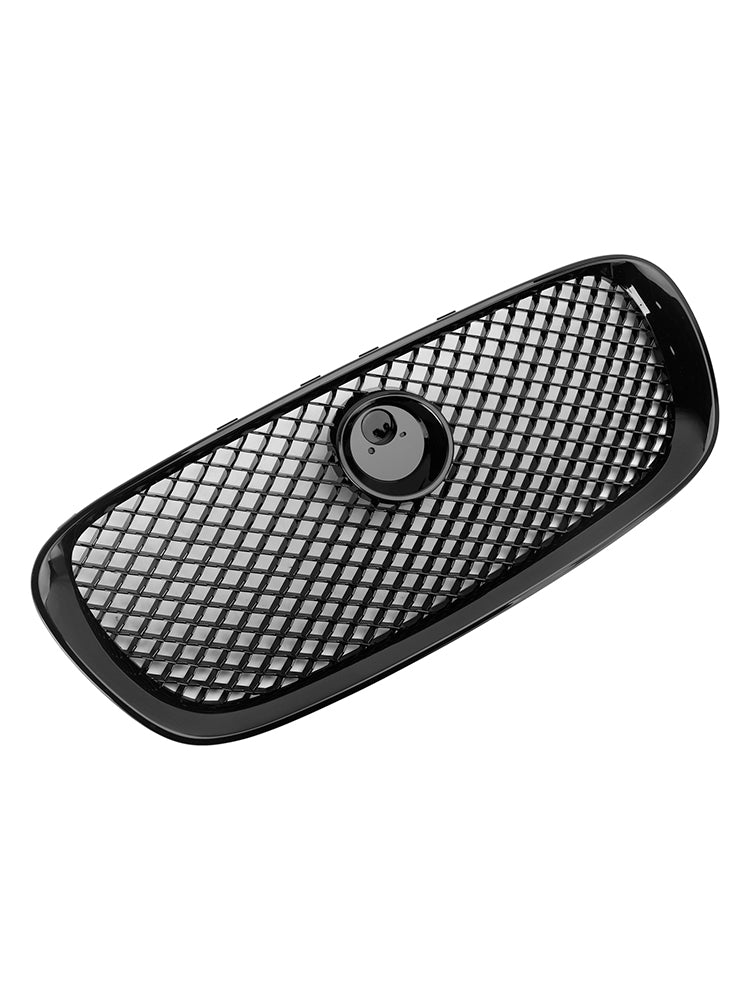 Per Jaguar XF XF-R Style 2008-201 Griglia paraurti anteriore 1 nero lucido