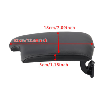Coperchio della console centrale del bracciolo in pelle nera per BMW E90 E91 E92 E93 51169134486