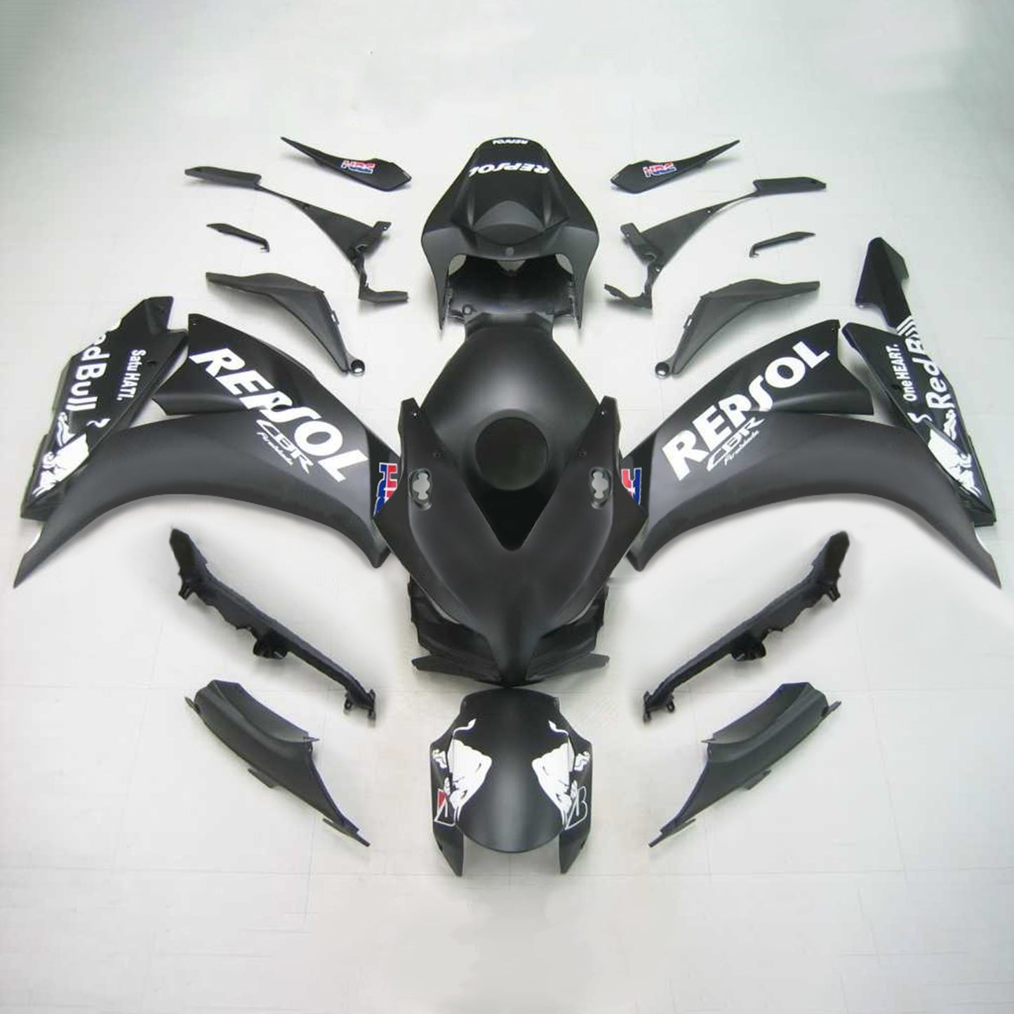 Kit carenatura Bodywork ABS di plastica per Honda CBR1000RR 2012-2016