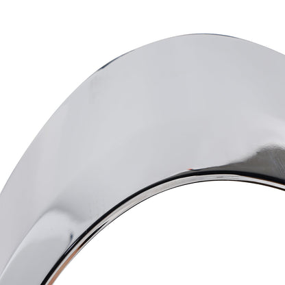 Anello di finitura cromato per fanale posteriore sinistro e destro per Fiat 500L 2014-2020