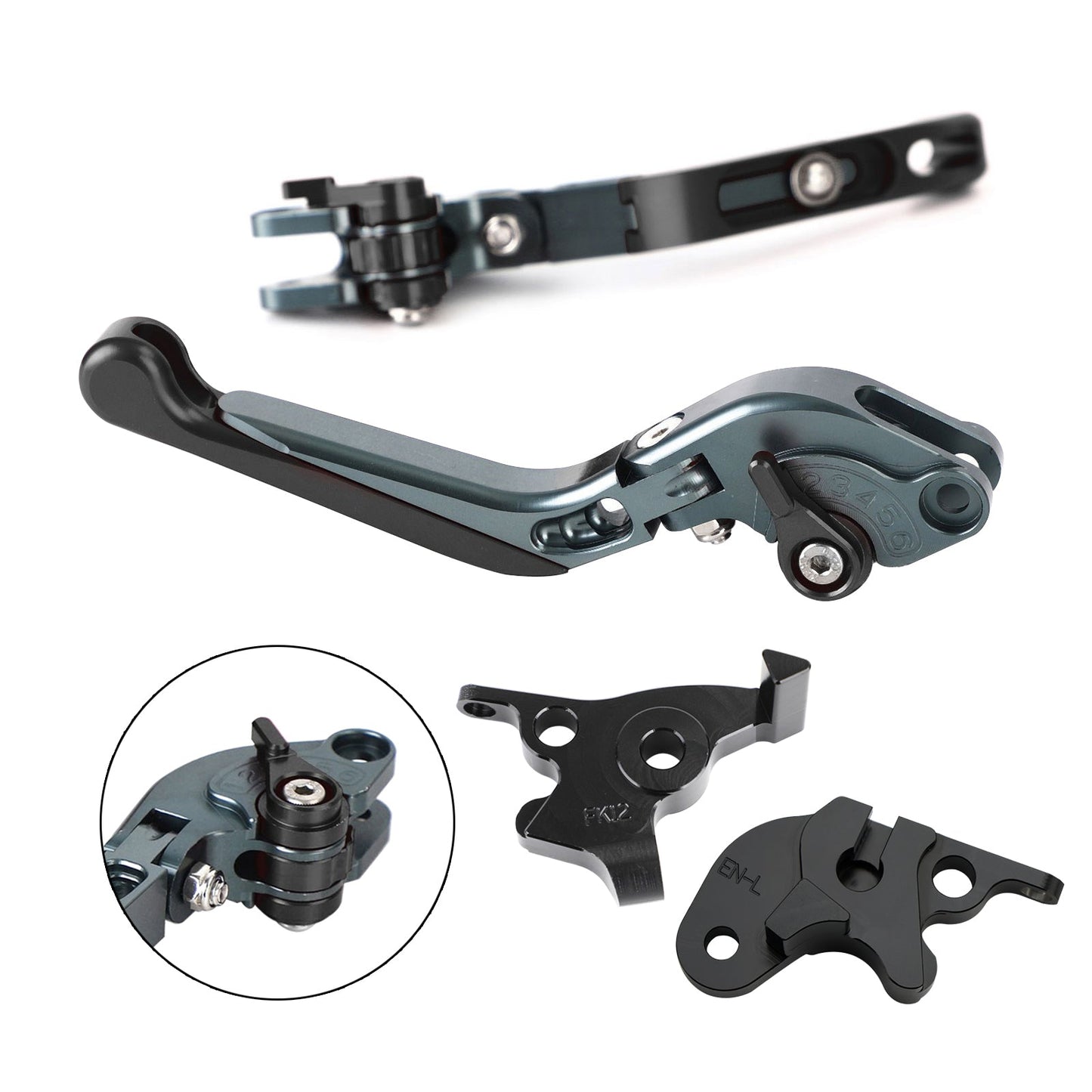 Leva freno frizione regolabile adatta per CFMOTO 250NK ABS 150NK 2019-2021