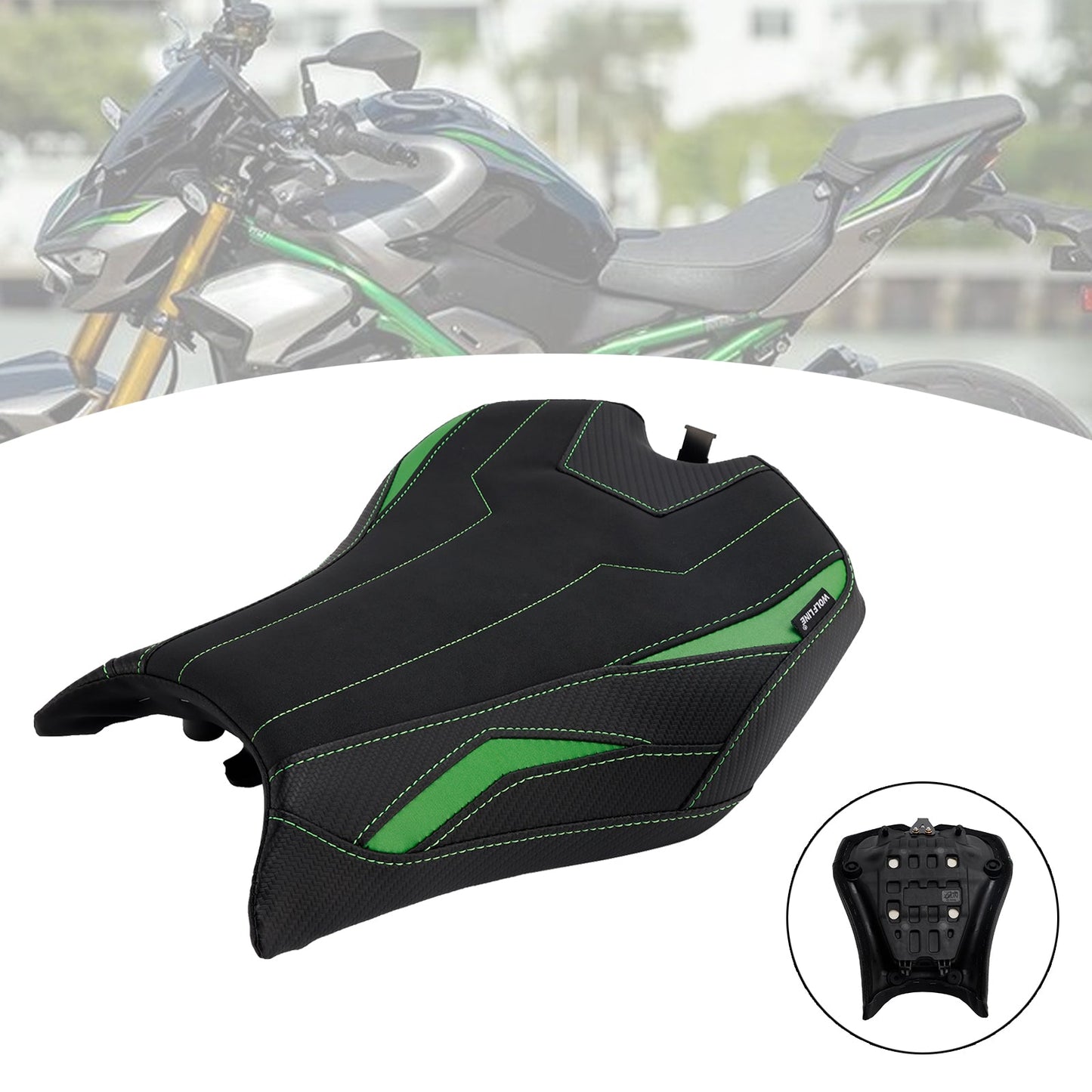 Sella passeggero anteriore per Kawasaki Ninja 900 Z900 del 2025+, colore rosso