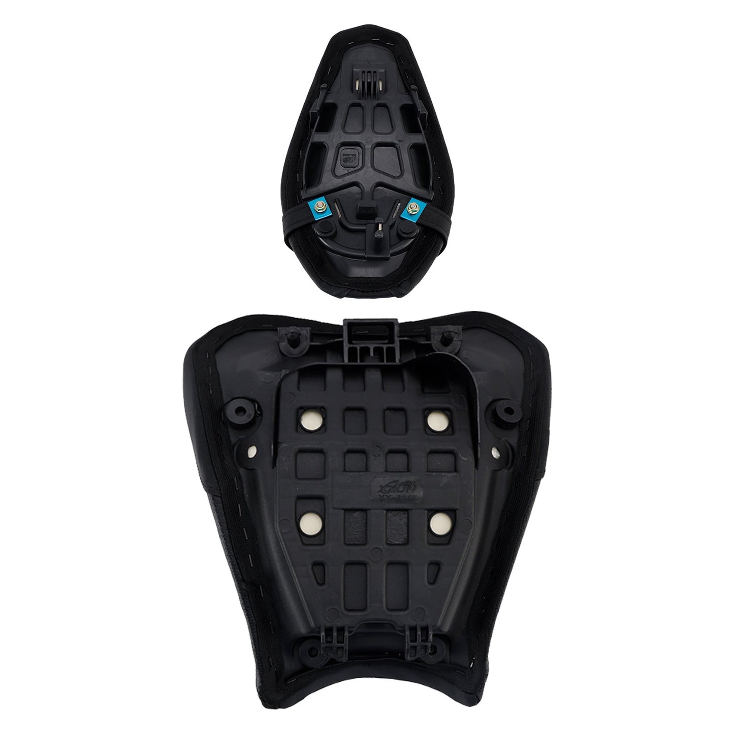 Sella completa imbottita per pilota e passeggero per Kawasaki Ninja Z900 2017-2024, colore nero.