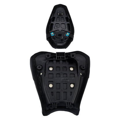 Sella completa imbottita per pilota e passeggero per Kawasaki Ninja Z900 2017-2024, colore nero.