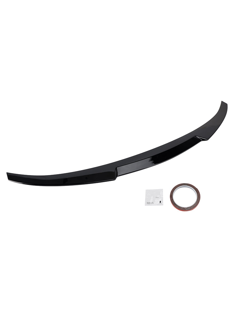 Spoiler posteriore nero lucido per BMW Serie 4 F36 14-20 4DR Coupé M4 Style