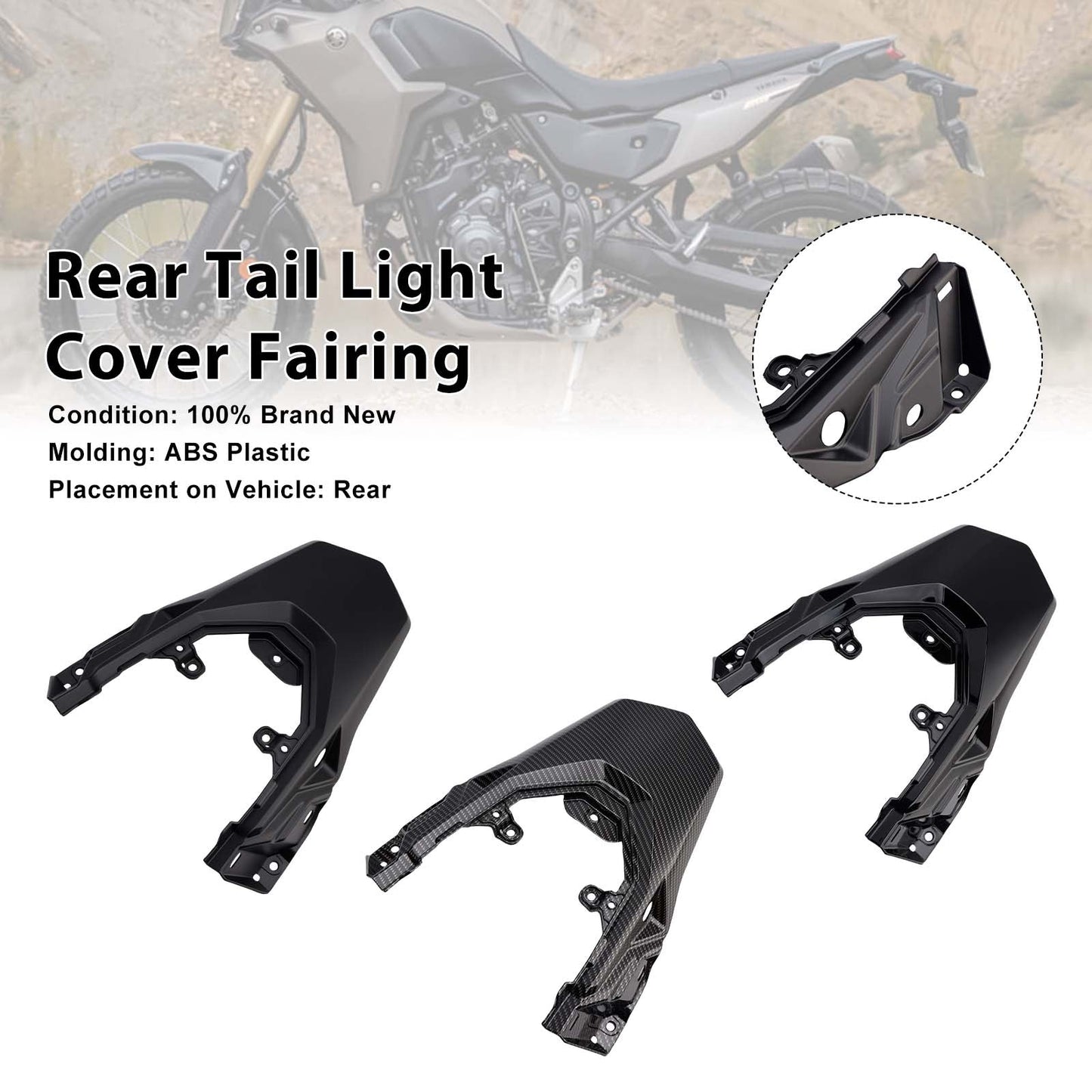 Copertura fanale posteriore per Yamaha Tenere 700 T700S 2025-2026
