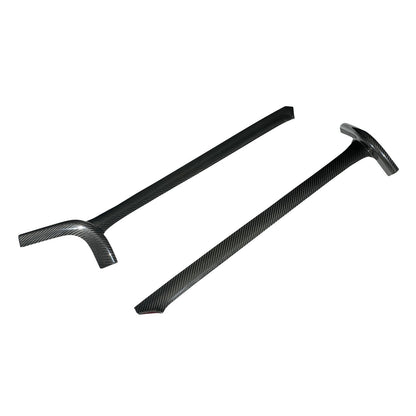 Cornice di finitura per bocchetta d'aria laterale anteriore in fibra di carbonio per Mercedes-Benz Classe G G63 G550 (modelli dal 2025 in poi).