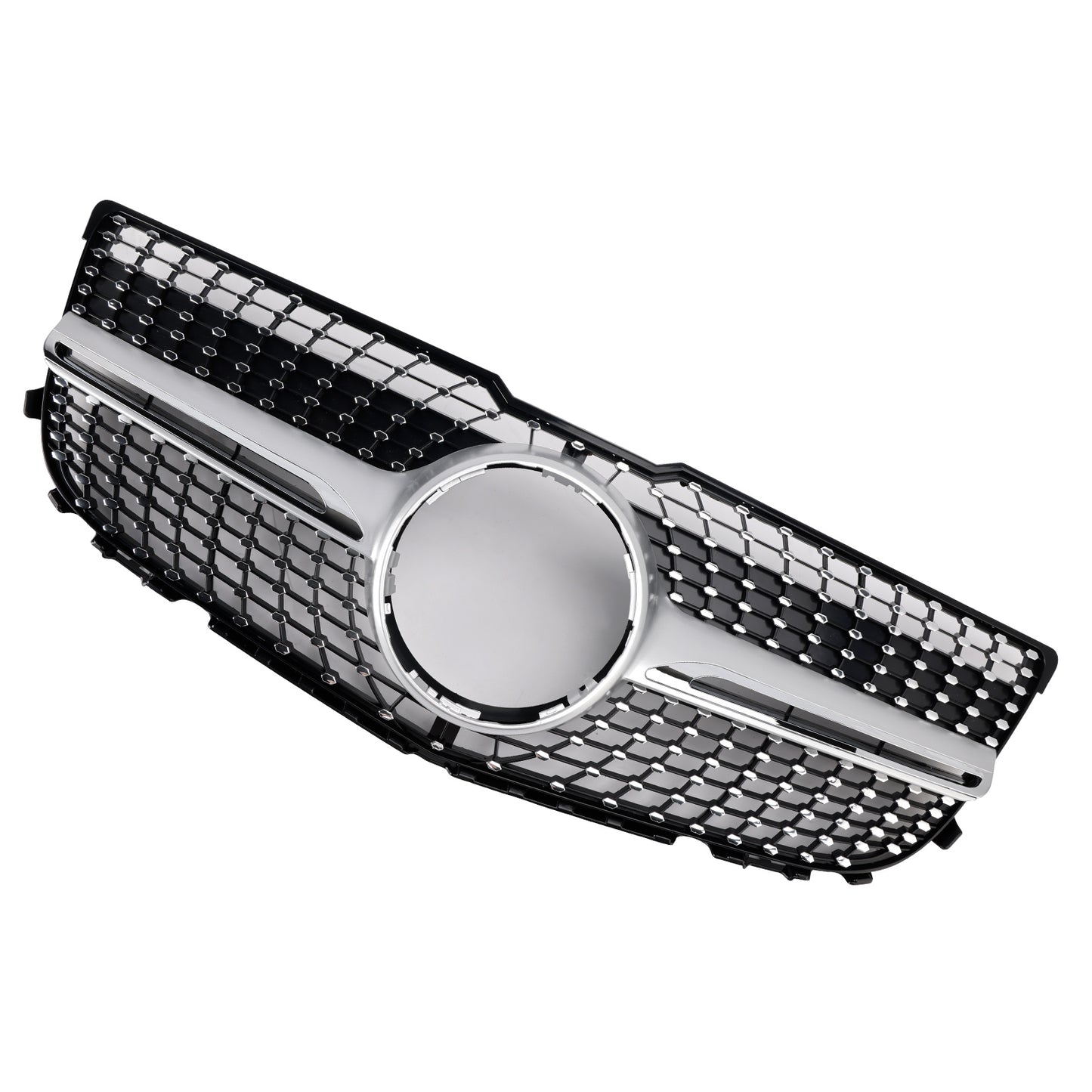 Per Mercedes Benz GLK Classe X204 2013-2015 Griglia per paraurti anteriore Diamond