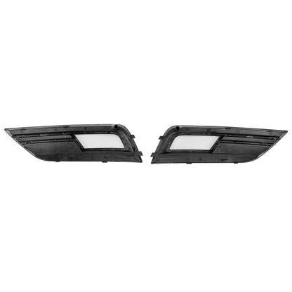 Griglia di copertura fendinebbia cromata Audi A4 B8.5 2013-2015, paraurti standard