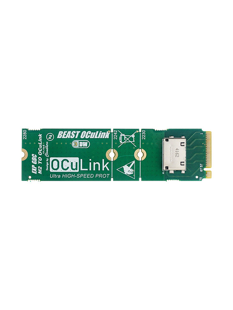 Scheda adattatore da M.2 a OCuLink Scheda di conversione dell'interfaccia da M.2 M KEY a OCULINK