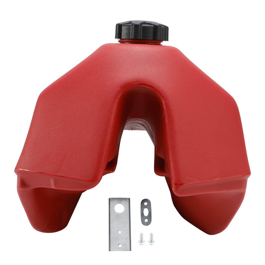 1985-2005 Kawasaki KLR 250 KLR250 NUOVO serbatoio carburante grande in plastica da 3,2 galloni rosso