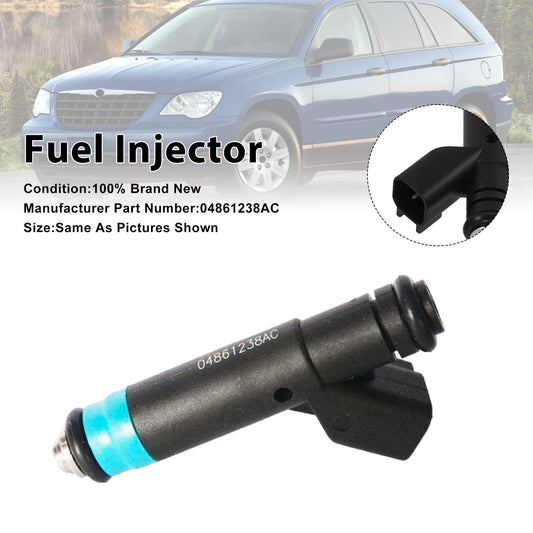 1 iniettore di carburante per Chrysler 05-08 per Dodge 3.8L V6 04861238AC