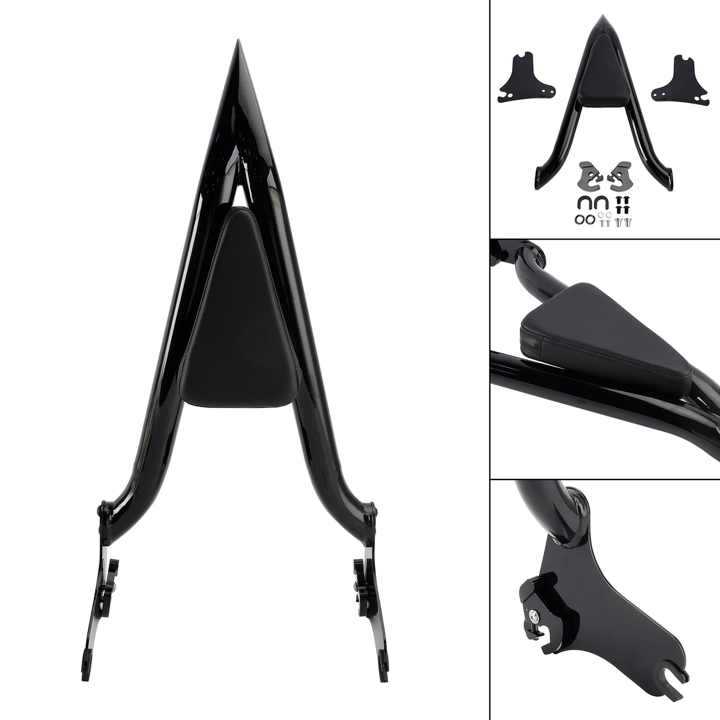 Schienale Sissy Bar passeggero per Road King Street Glide Road Glide 1997-2008