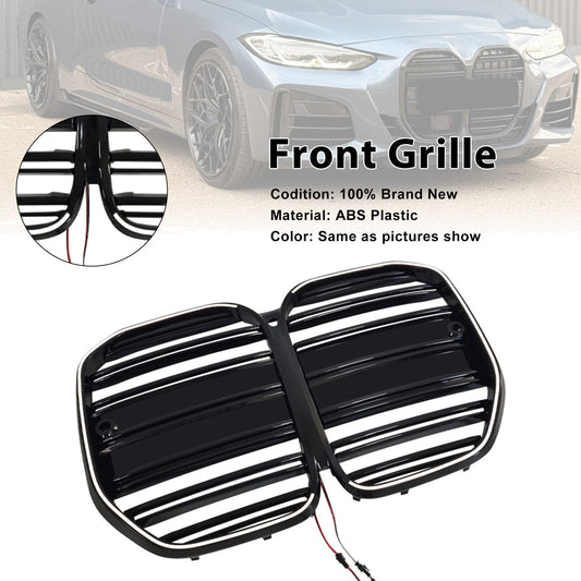 Griglia paraurti anteriore stile M4 per BMW Serie 4 G22 G23 G82 senza ACC (2020-2025)