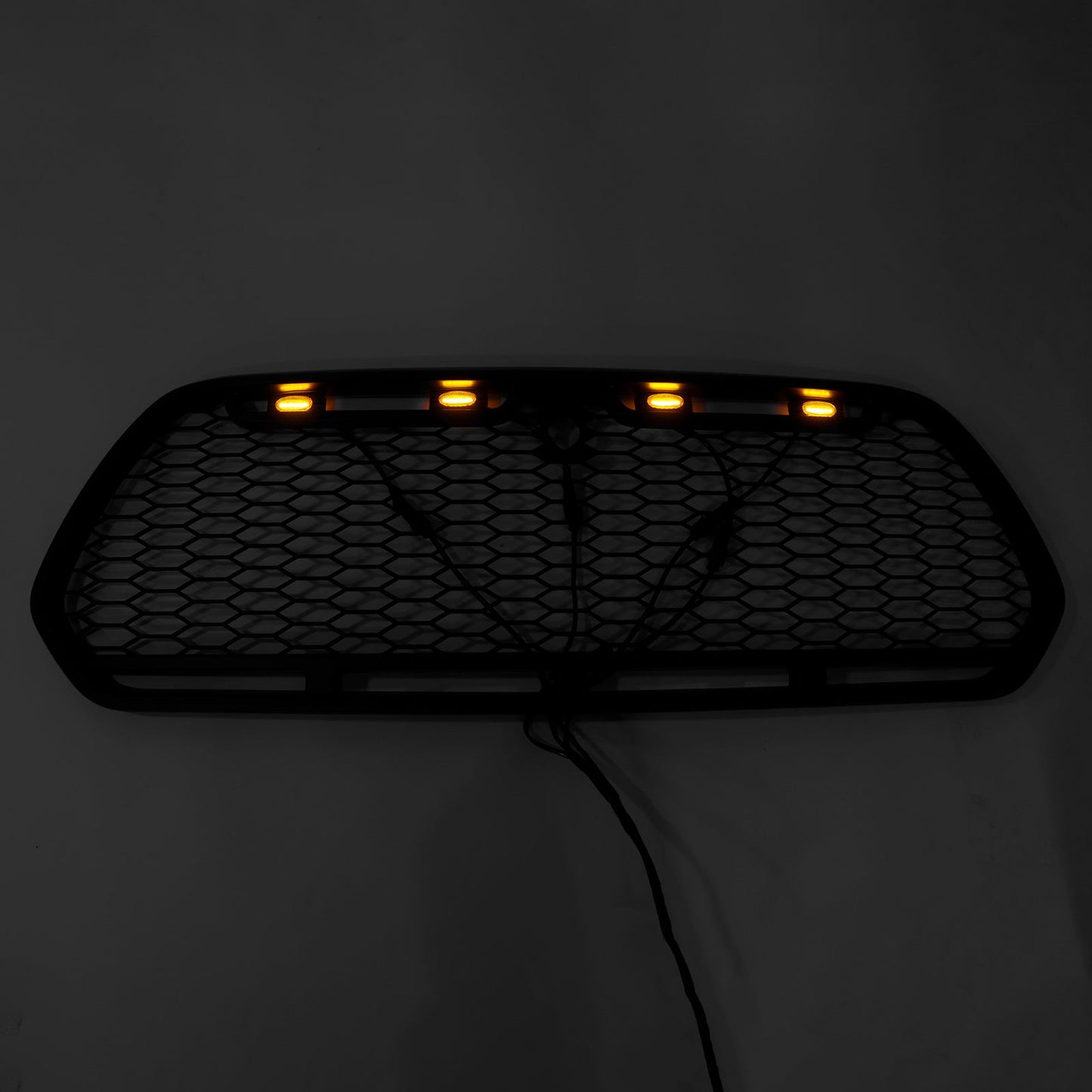 Griglia paraurti anteriore nera opaca Ford Transit MK8 Raptor 2015-2018 con LED