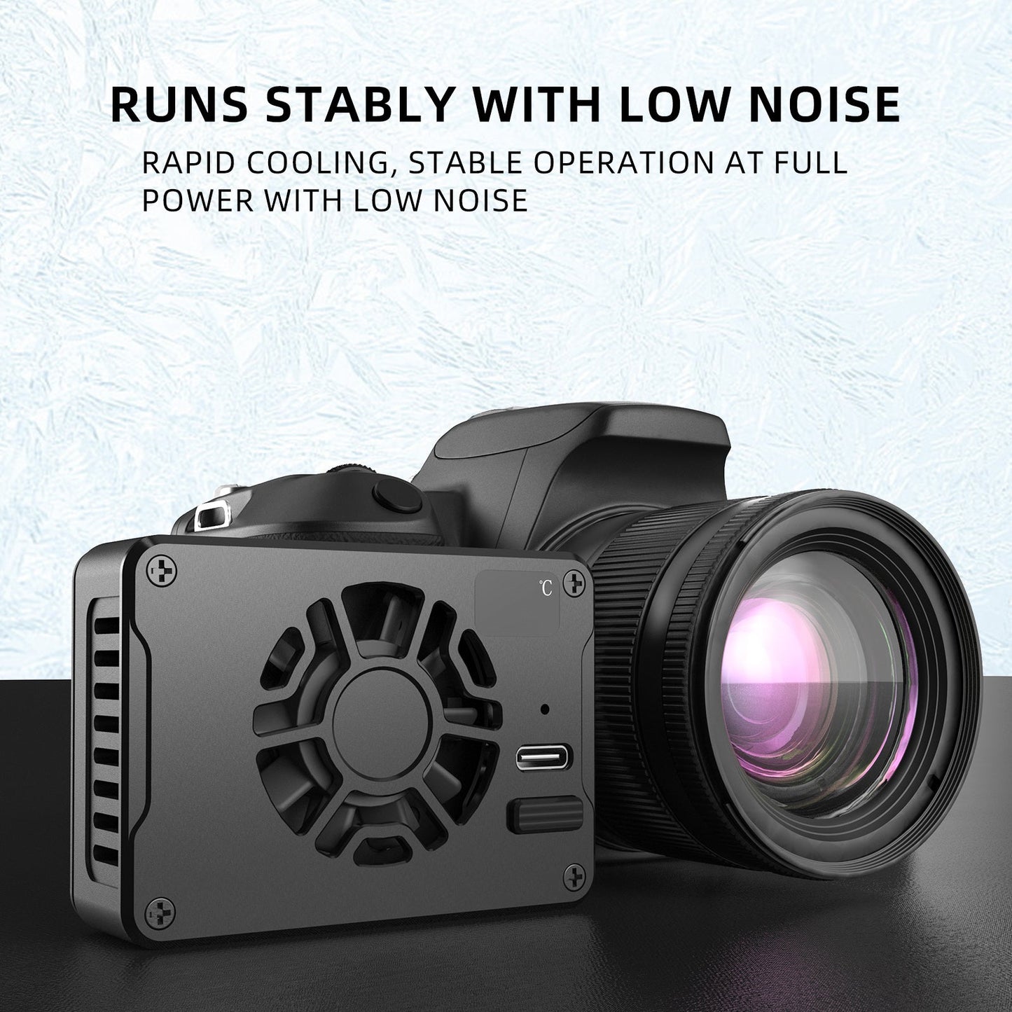 Semiconduttore radiatore fotocamera Slr ventola di raffreddamento per Sony Canon R5/R6/R7/Fuji Xt4