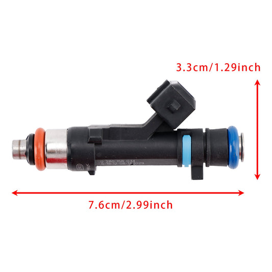 4 pezzi iniettore di carburante per Dacia Sandero Dokker Logan Renault Kangoo 0280158034