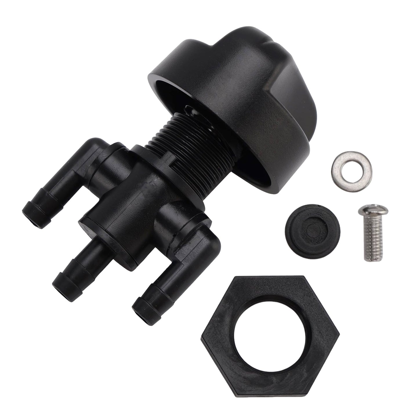 Rubinetto carburante a 3 vie 7052154 compatibile con Polaris Scrambler 400 Trail Blazer