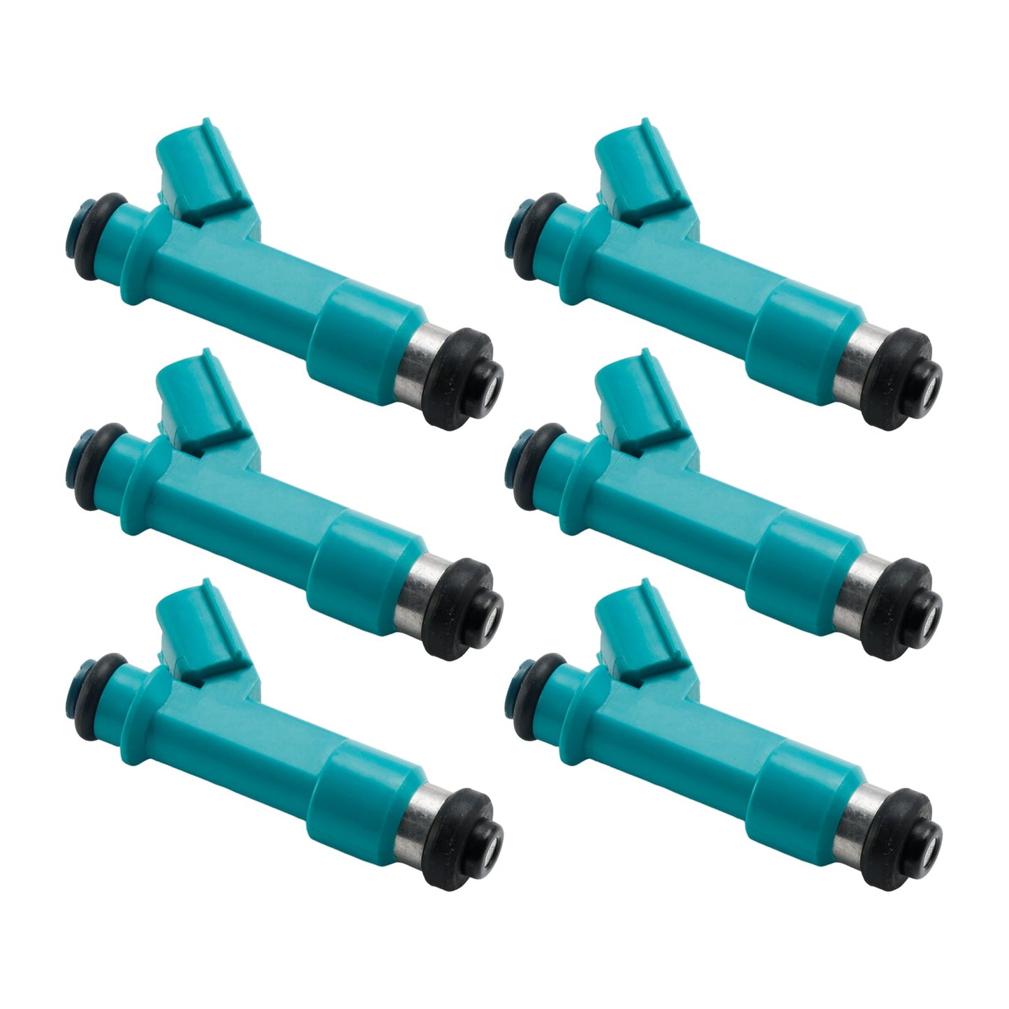 6 pezzi Iniettore carburante 23250-31060 Adatto per Toyota Tacoma 4Runner FJ Cruiser 23250-31010