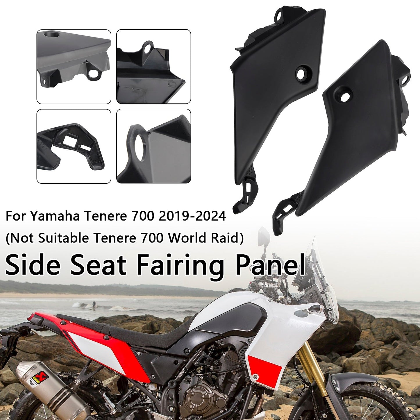 Pannello carenatura sella laterale Yamaha Tenere 700 2019-2024