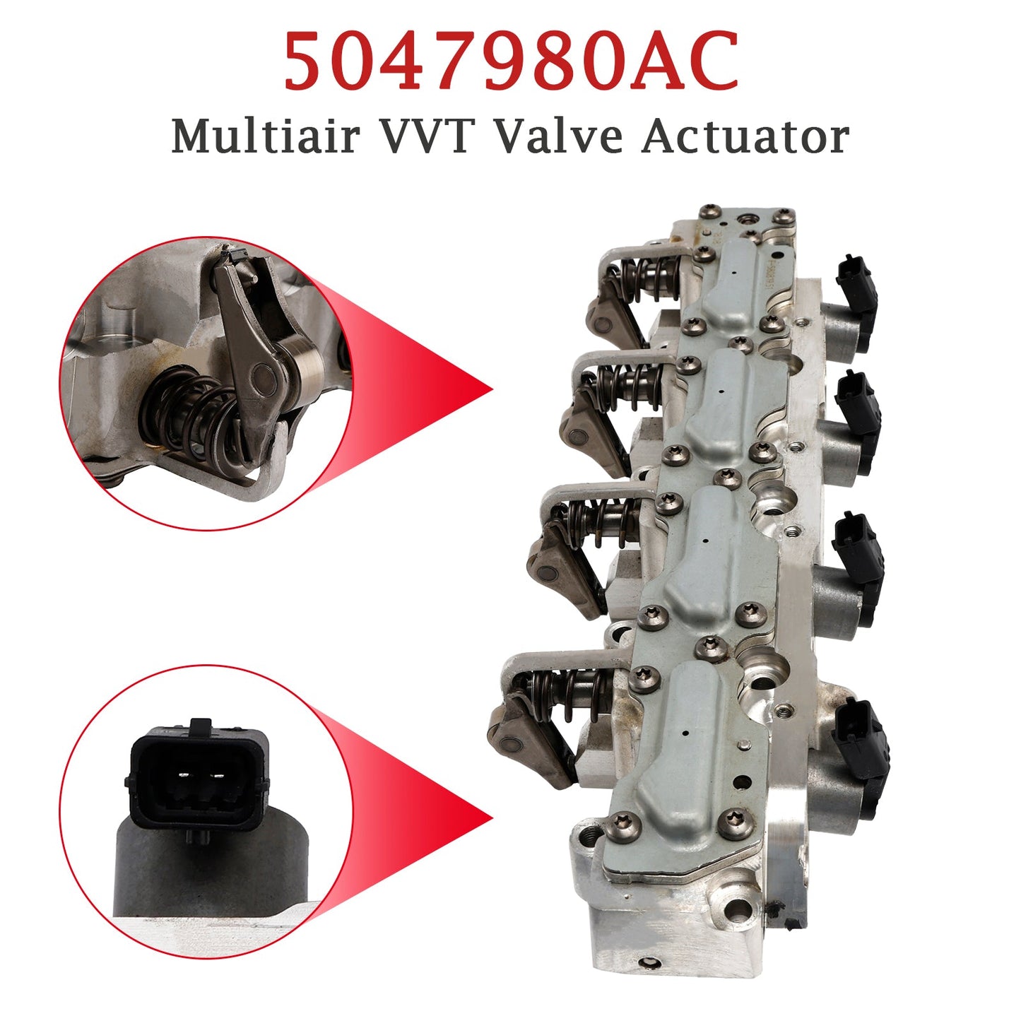 Attuatore valvola Multiair VVT per Dodge Fiat Jeep 2.4L 2014-2023 5047980AC