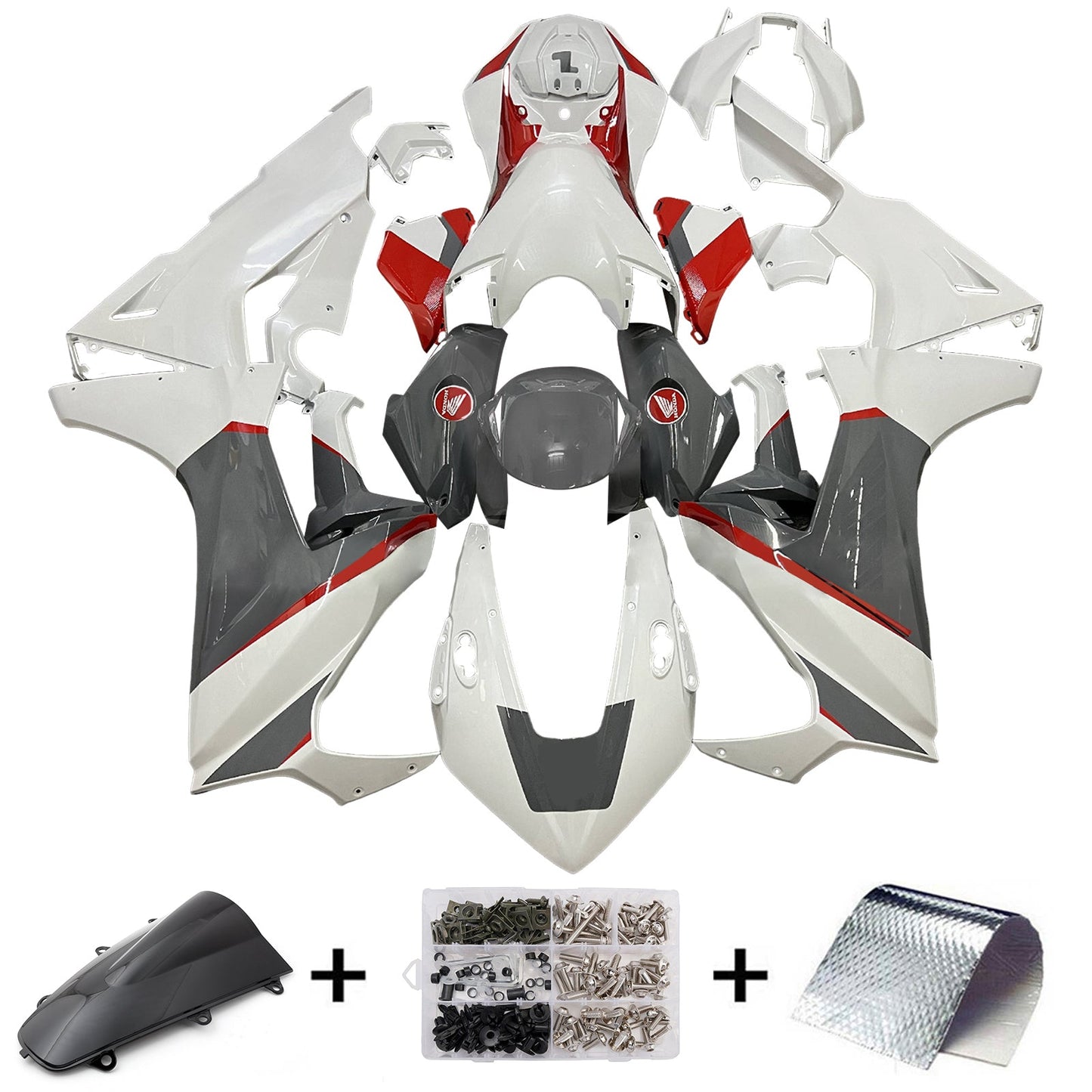 Kit carenatura iniezione plastica ABS per Honda CBR1000RR 2017-2026