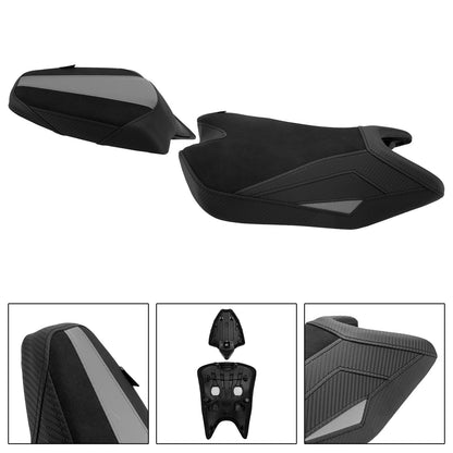 2024-2025 Per Aprilia Rs457 Rs 457 Parte anteriore inferiore con sedile posteriore conducente passeggero grigio