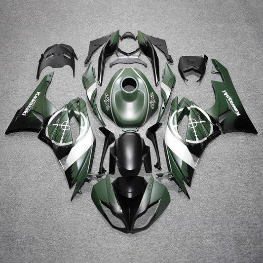 Kit carenatura iniezione in plastica ABS adatto per Kawasaki ZX6R 636 2009-2012