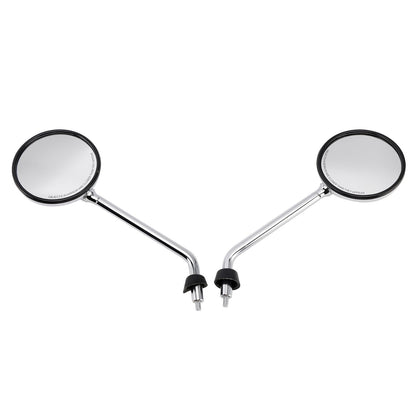 CM020404 Set specchietti retrovisori cromati per Vespa LX 50 2T/4T e LX 125 e LX 150 M8 2005-2013 CM020405