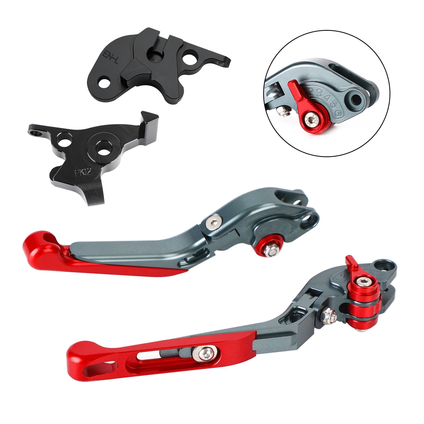 Leva freno frizione regolabile adatta per CFMOTO 250NK ABS 150NK 2019-2021