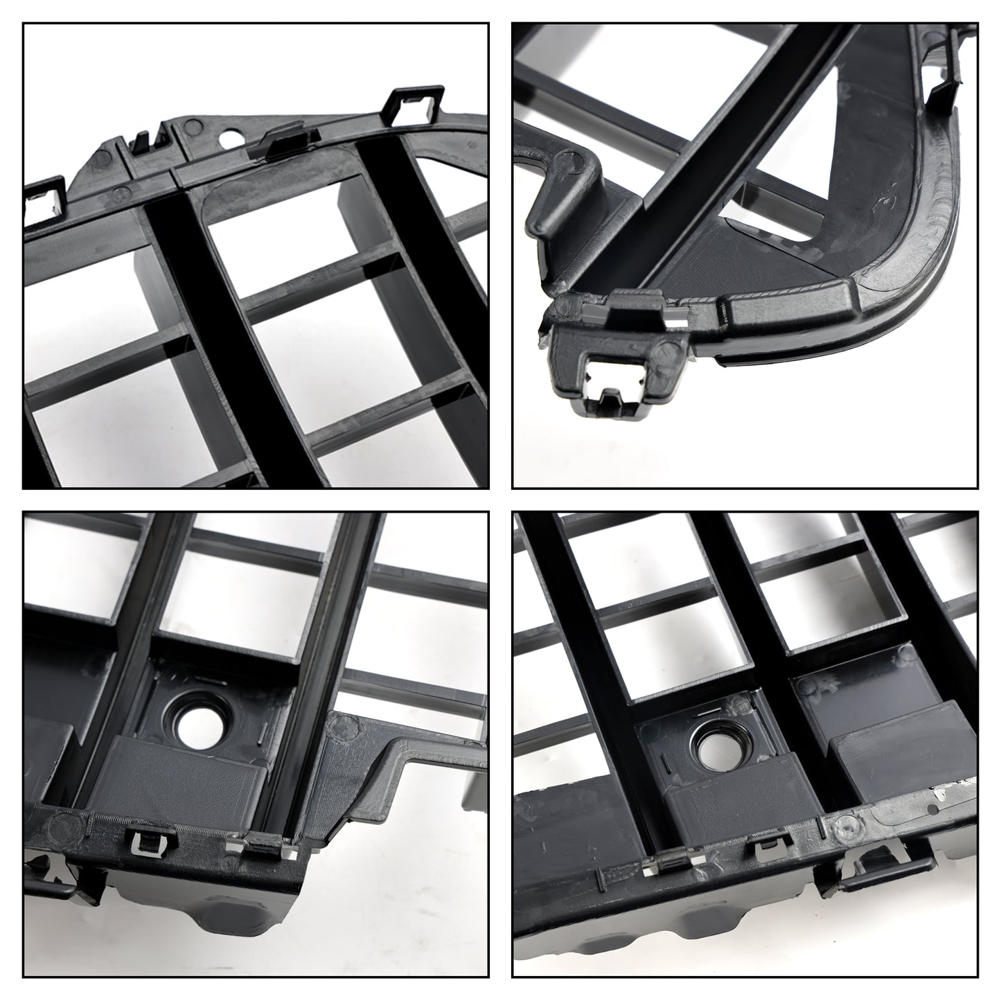 Black Front Bumper Grill Grille Per Mercedes CLS C257 W257 Coupe 2018-2024